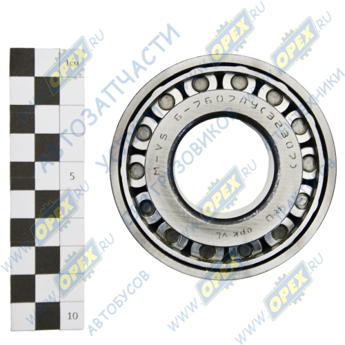 6-7607А Подшипник 35х80х32,8 ролик.радиал.упорн.конич. 1-ряд.; ступицы пер/ЗИЛ-5301.ГАЗ-4301/485509-П (0х0х32) Волжский Стандарт1